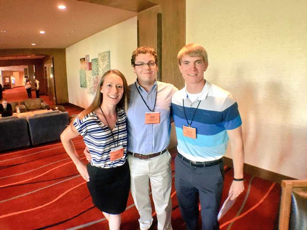 Three Seidman College of Business students attended the Deloitte and SAP Co-innovation Event